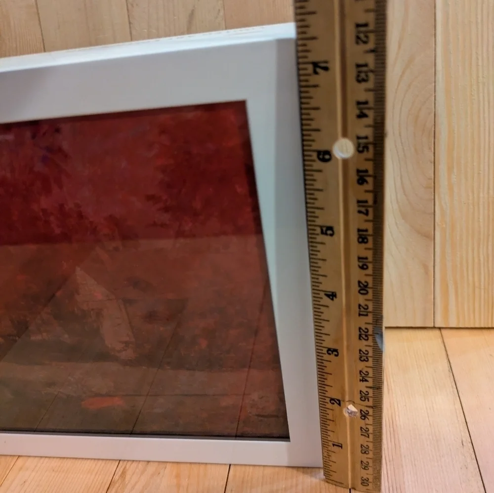 White Framed Art Print Box